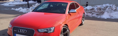 Audi RS5 sise-, välipesu , poleerimine , vahatamine