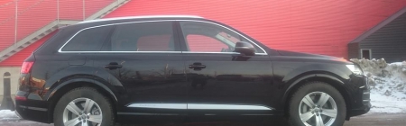 2016 Audi Q7 Sise-, Välipesu Nano vahatamine Kiletatud tagumine ring (Tagamine klaas, tagumised uksed)