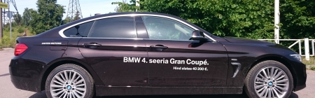 2015 BMW 4-seeria Grand Coupe kiletatud tagumine ring
