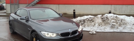 2015 BMW M4 cabrio kiletatud terve ring